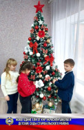 Новогодние ели от Карачаево-Черкесии украсили школы и детские сады Старобельского района.